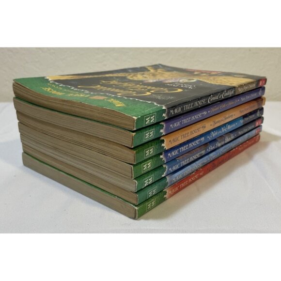 Lot of 7 Magic Treehouse Merlin Missions Books Mary Pope Osborne - Picture 8 of 10